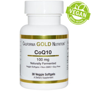 California Gold Nutrition koensüüm Q10 100mg