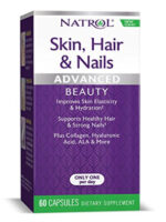 Natrol Skin, Hair & Nails Advanced Beauty 60tbl