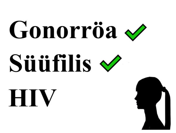 Suguhaiguste testpakett naistele Gonorröa, Süüfilis, HIV - Image 1